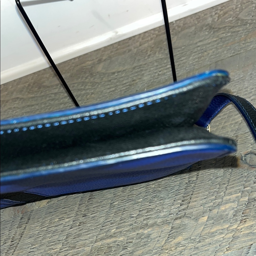 Botkier Valentina Crossbody Handbag/Blue & Black, Leather - Picture 10 of 14